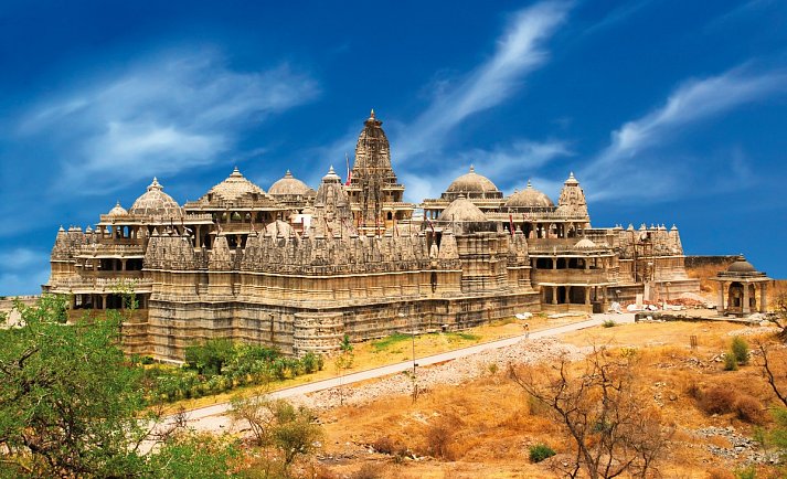 Indien-Rajasthan Rundreise - Ranakpur, Jain Tempel