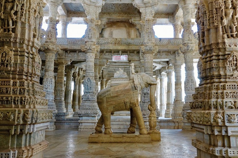 Indien-Rajasthan Rundreise - Ranakpur-Jain-Tempel
