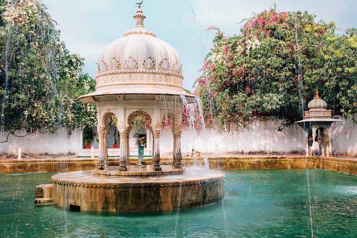 Indien-Rajasthan Rundreise - Udaipur, Saheliyon Ki Bari