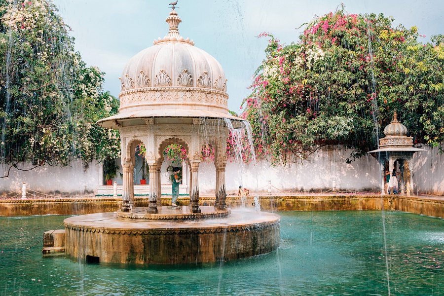Indien-Rajasthan Rundreise - Udaipur, Saheliyon Ki Bari