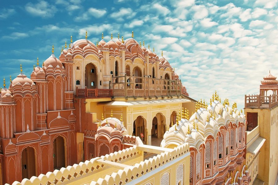 Indien-Rajasthan Rundreise - Jaipur, Palast der Winde