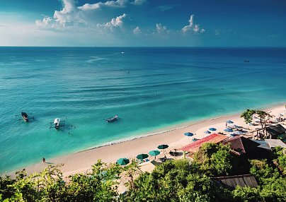 Indonesien – Badekombination auf Bali