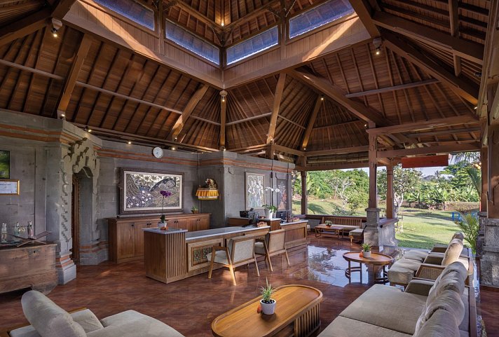 Bali Kombinationsreise - Santi Mandala Villa & Spa - Lobby