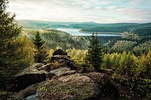 Erzgebirgshotel Freiberger Höhe - Ausblick ins Erzgebirge