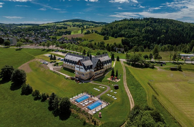 Panorama Berghotel Wettiner Höhe