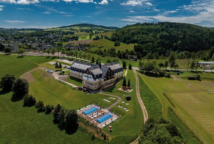 Panorama Berghotel Wettiner Höhe