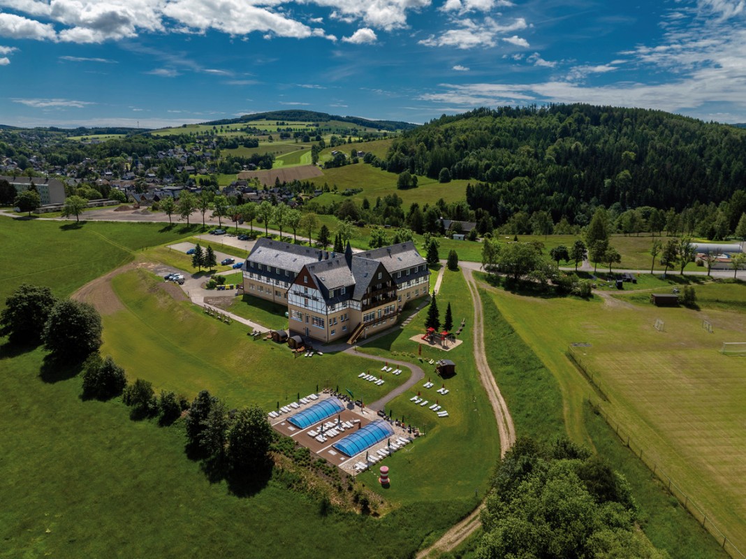 Panorama Berghotel Wettiner Höhe