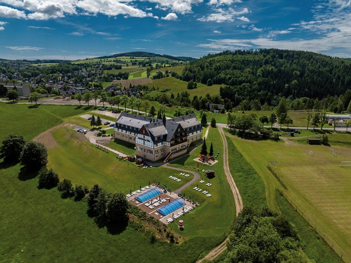 Panorama Berghotel Wettiner Höhe