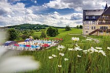 Panorama Berghotel Wettiner Höhe - Panorama Berghotel Wettiner Höhe - Außenpool