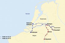 Flusskreuzfahrt Holland und Belgien
