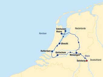 Flusskreuzfahrt Holland