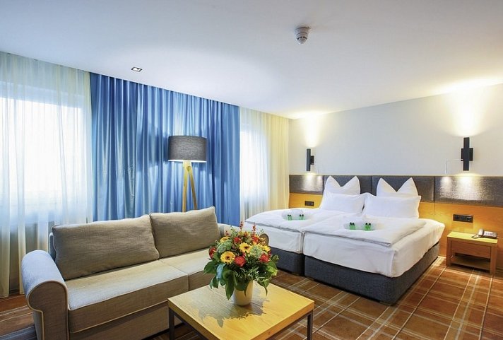 HVD Grand Hotel Suhl - Wohnbeispiel Doppelzimmer Superior (Zimmercodierung DS1)