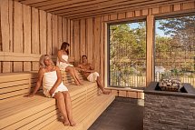Santé Royale Hotel- und Gesundheitsresort Bad Langensalza - Friederiken Therme Bad Langensalza: Panoramasauna