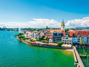 Bodensee-Radtour ab/bis Friedrichshafen - Friedrichshafen