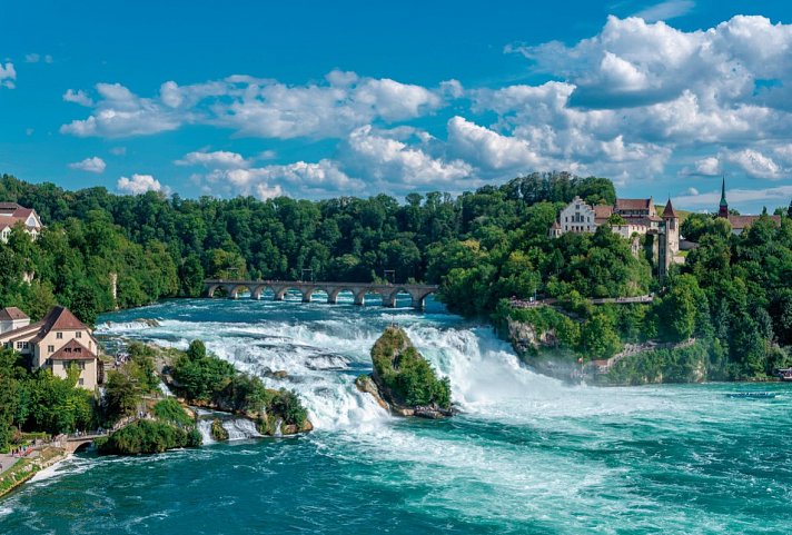 Bodensee-Radtour ab/bis Friedrichshafen - Rheinfall