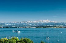 Bodensee Hotel Kreuz - Bodensee mit Alpenpanorama