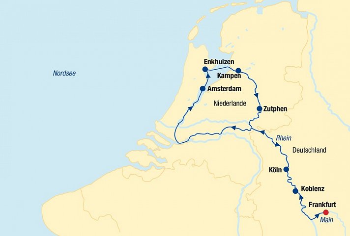 Flusskreuzfahrt Holland