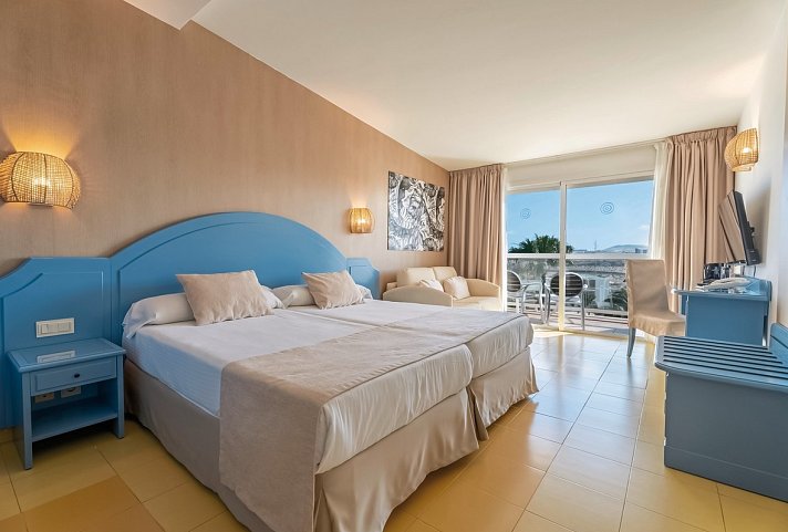 Club Hotel Drago Park - Wohnbeispiel Doppelzimmer Poolblick (Zimmercodierung DBP)