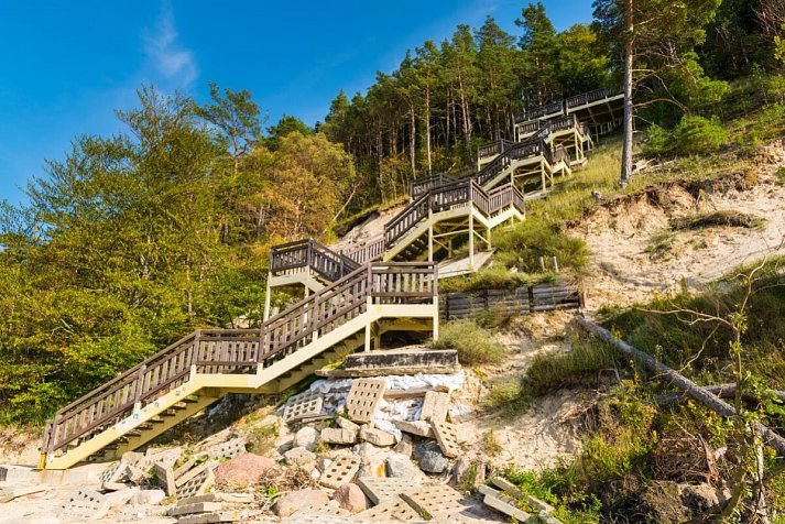 Hotel Wellness & Spa Rezydencja Bielik - Treppe zum Kawcza Gora