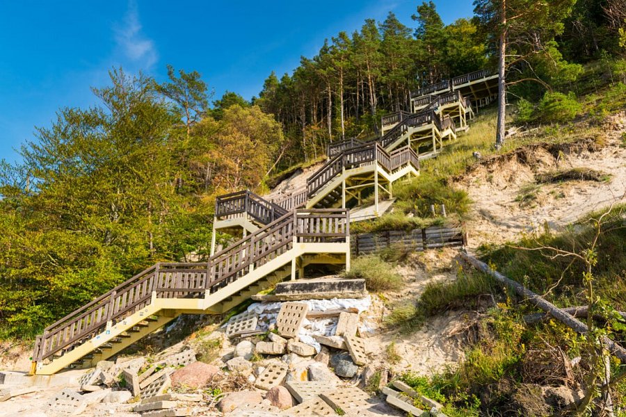 Hotel Wellness & Spa Rezydencja Bielik - Treppe zum Kawcza Gora