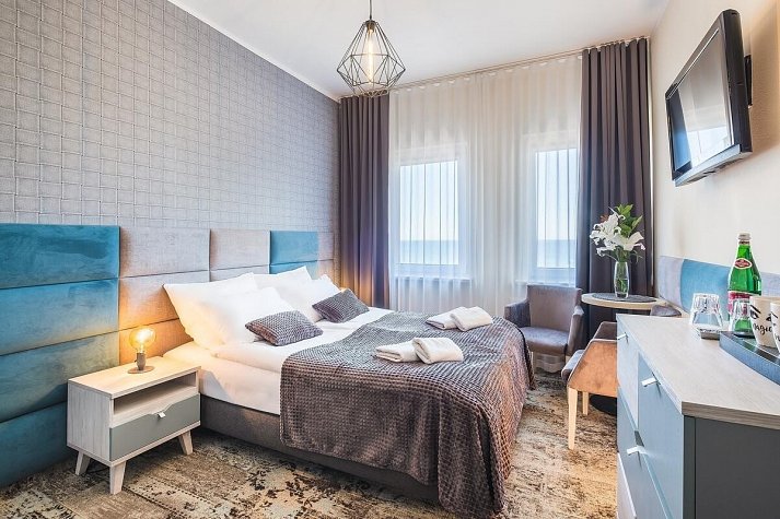 MAX Health Resort SPA - Wohnbeispiel Doppelzimmer mit Meerblick