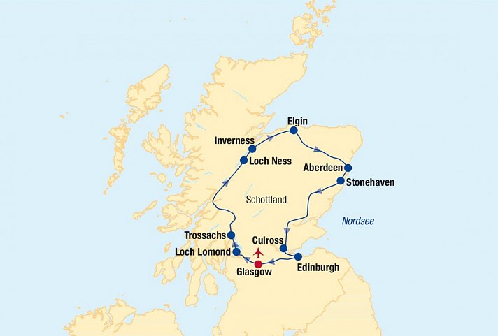 Schottland Rundreise (Kleingruppe)