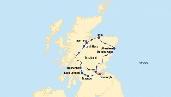 Schottland Rundreise