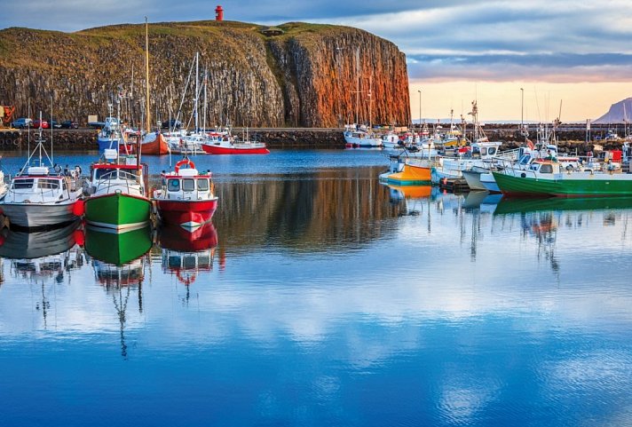 Kreuzfahrt Island inkl. Bahn - Stykkisholmur, Halbinsel Snæfellsnes