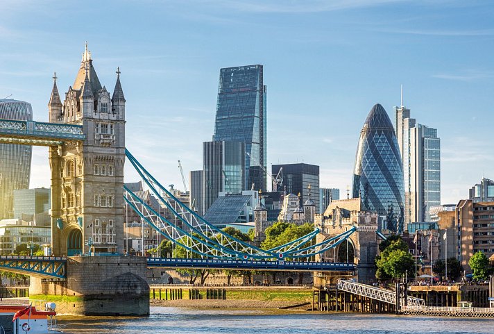 Kreuzfahrt Westeuropa inkl. Bahn - London
