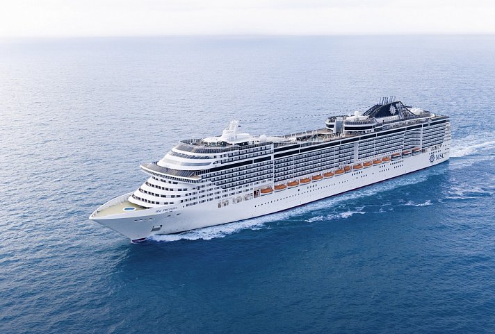 Kreuzfahrt Britische Inseln inkl. Bahn - MSC Preziosa
