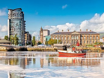 Kreuzfahrt Britische Inseln inkl. Bahn - Custom House, Belfast