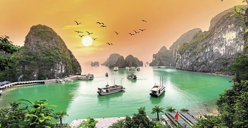 Vietnam Rundreise & Baden - Vietnam / Hanoi - Halong Bucht - Ho-Chi-Minh-Stadt - Mekong Delta - Mui Ne