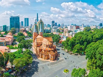 Vietnam Rundreise & Baden - Saigon, Ho-Chi-Minh-City