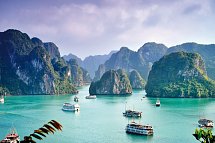 Vietnam Rundreise & Baden - Halong Bucht