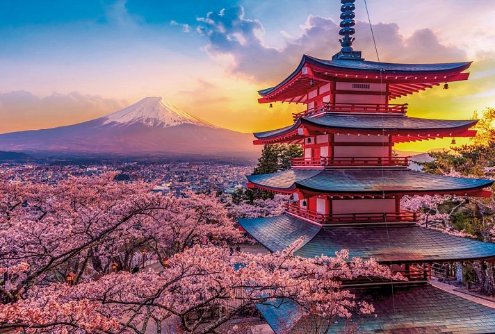 Südkorea & Japan Kombireise - Chureito-Pagode