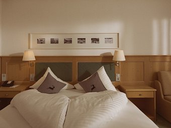 Hotel Sonnalp Kirchberg - Wohnbeispiel Doppelzimmer (Zimmercodierungen DB1 & DB7)