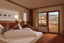 Hotel Sonnalp Kirchberg - Wohnbeispiel Doppelzimmer Zustellbett (Zimmercodierungen DB8 & DB9)