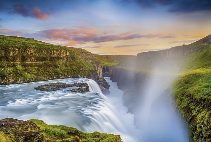Island Höhepunkte - Gullfoss