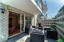 Appartementhäuser Pinamar-Miramar - Terrasse Appartementhaus Miramar