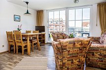 Appartementhäuser Pinamar-Miramar - Wohnbeispiel Appartement 1 Schlafzimmer (Zimmercodierung AB1)