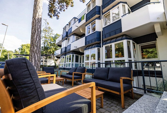 Hotel The Ocean's Timmendorfer Strand - Terrasse