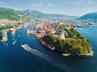 Kreuzfahrt Norwegen inkl. Parkplatz - Bergen