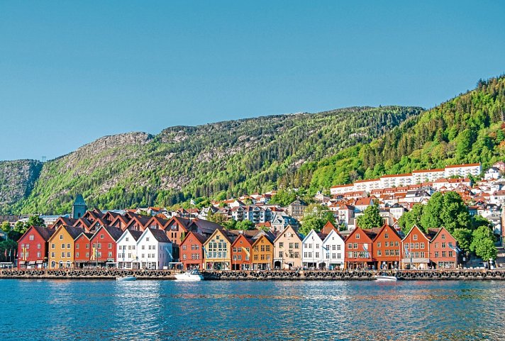 Kreuzfahrt Norwegen inkl. Bahn - Bergen