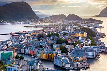 Kreuzfahrt Norwegen inkl. Bahn - Ålesund