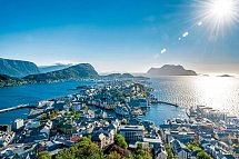 Kreuzfahrt Norwegen inkl. Bahn - Ålesund