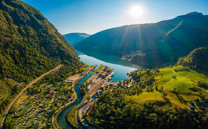 Kreuzfahrt Norwegen inkl. Bahn - Flåm
