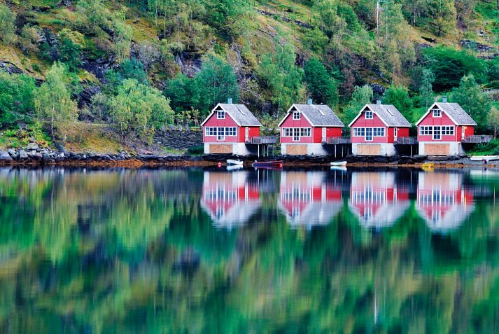 Kreuzfahrt Norwegen inkl. Bahn - Flåm