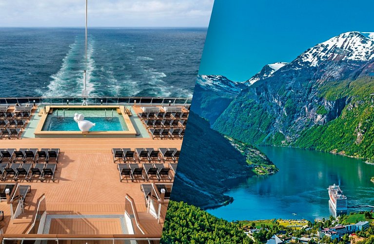 Kreuzfahrt Norwegen inkl. Bahn