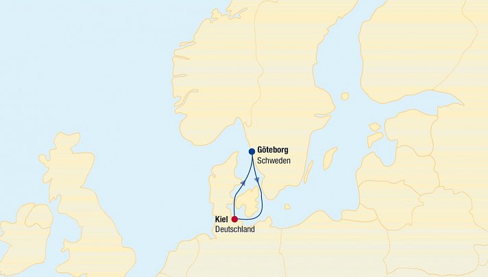 Minitrip Kiel-Göteborg