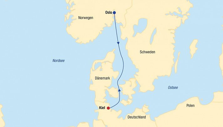 Minikreuzfahrt Norwegen